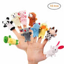 Fantoche para Dedos - 10 Bichinhos de Pelúcia