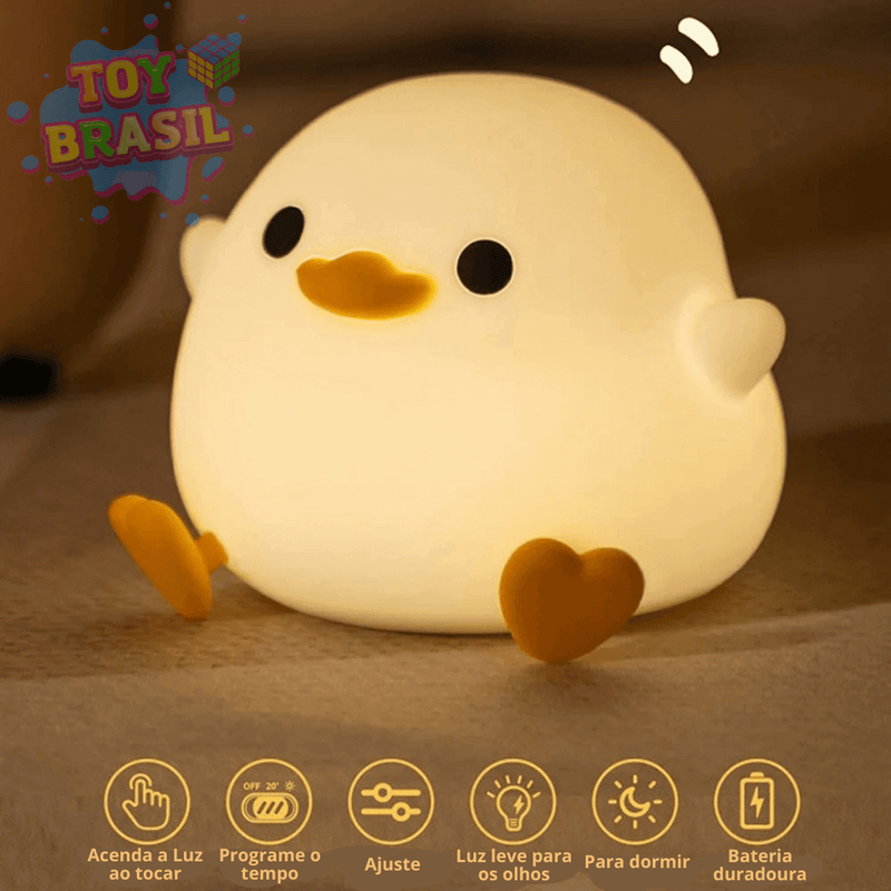 Dodo Duck - Luminária Patinho de Silicone USB