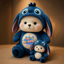 Ursinho Stitch - Carinho em Forma de Pelúcia