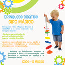 🌀 Giro Mágico Montessoriano – Brinquedo Didático