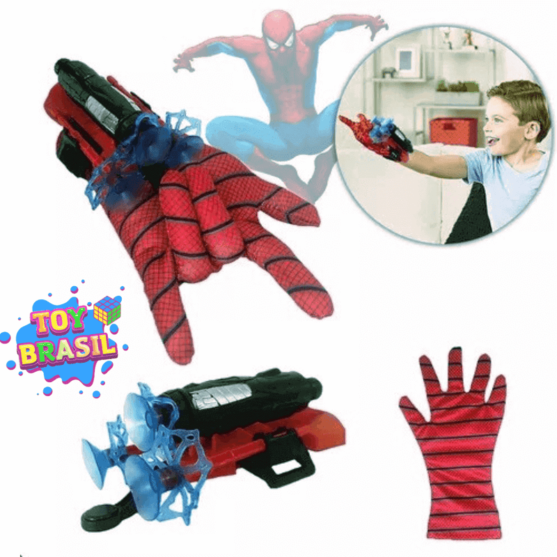 Spider Web™  - Lançador de Teia do Homem Aranha + Brinde Exclusivo