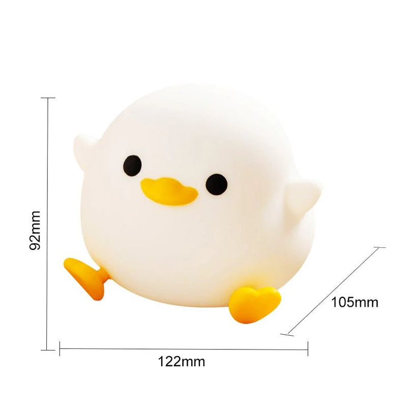 Dodo Duck - Luminária Patinho de Silicone USB