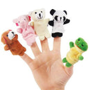 Fantoche para Dedos - 10 Bichinhos de Pelúcia
