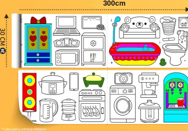 Papel de Parede para Desenho - Paredes rabiscadas nunca mais!