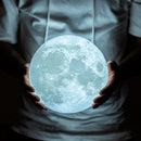 Luminária Lua Cheia 3D